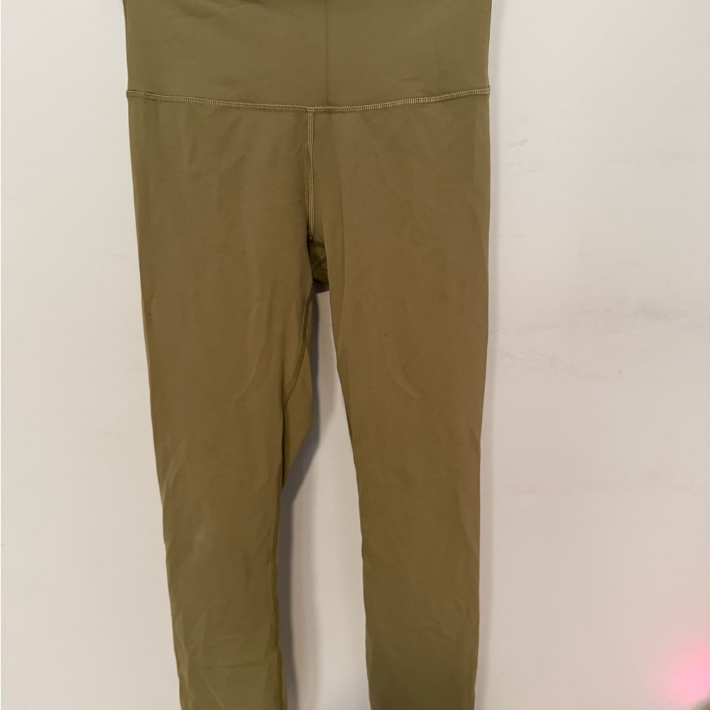 Lululemon Athletica Olive Green Athletic Shorts